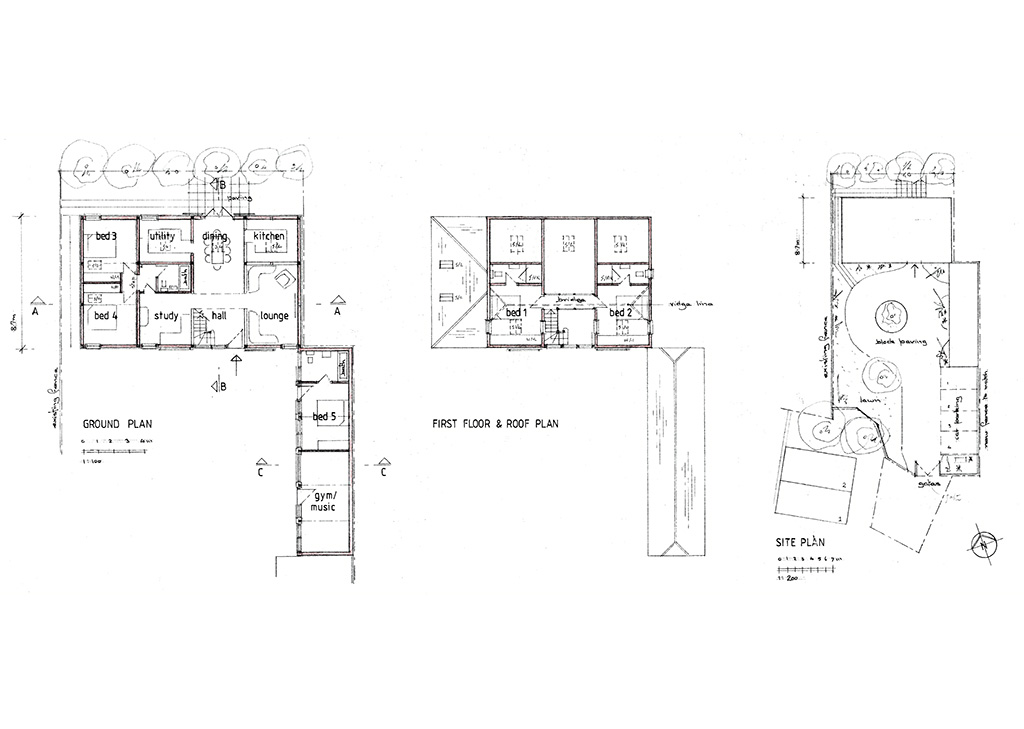 Lot: 67 - BARN AND CARPORT WITH PLANNING FOR FIVE-BEDROOM DETACHED HOUSE - 